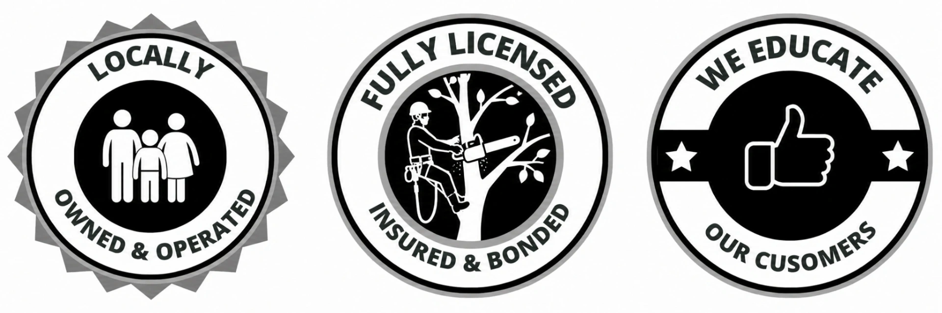 Locally Owned & Operated | Fully Licensed, Insured & Bonded | We Educate Our Customers